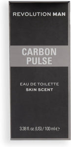 Revolution Man Eau De Toilette, Fragrance for Men, All-Day Scent (Carbon Pulse)