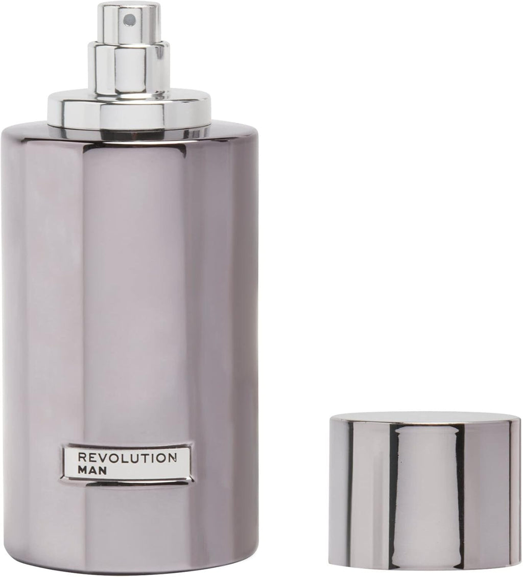 Revolution Man Eau De Toilette, Fragrance for Men, All-Day Scent (Carbon Pulse)