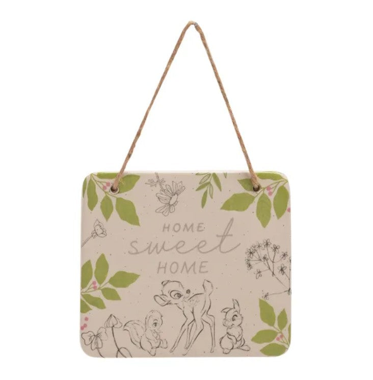 Disney - Bambi Ceramic Plaque Square RRP £10 Our Price £3