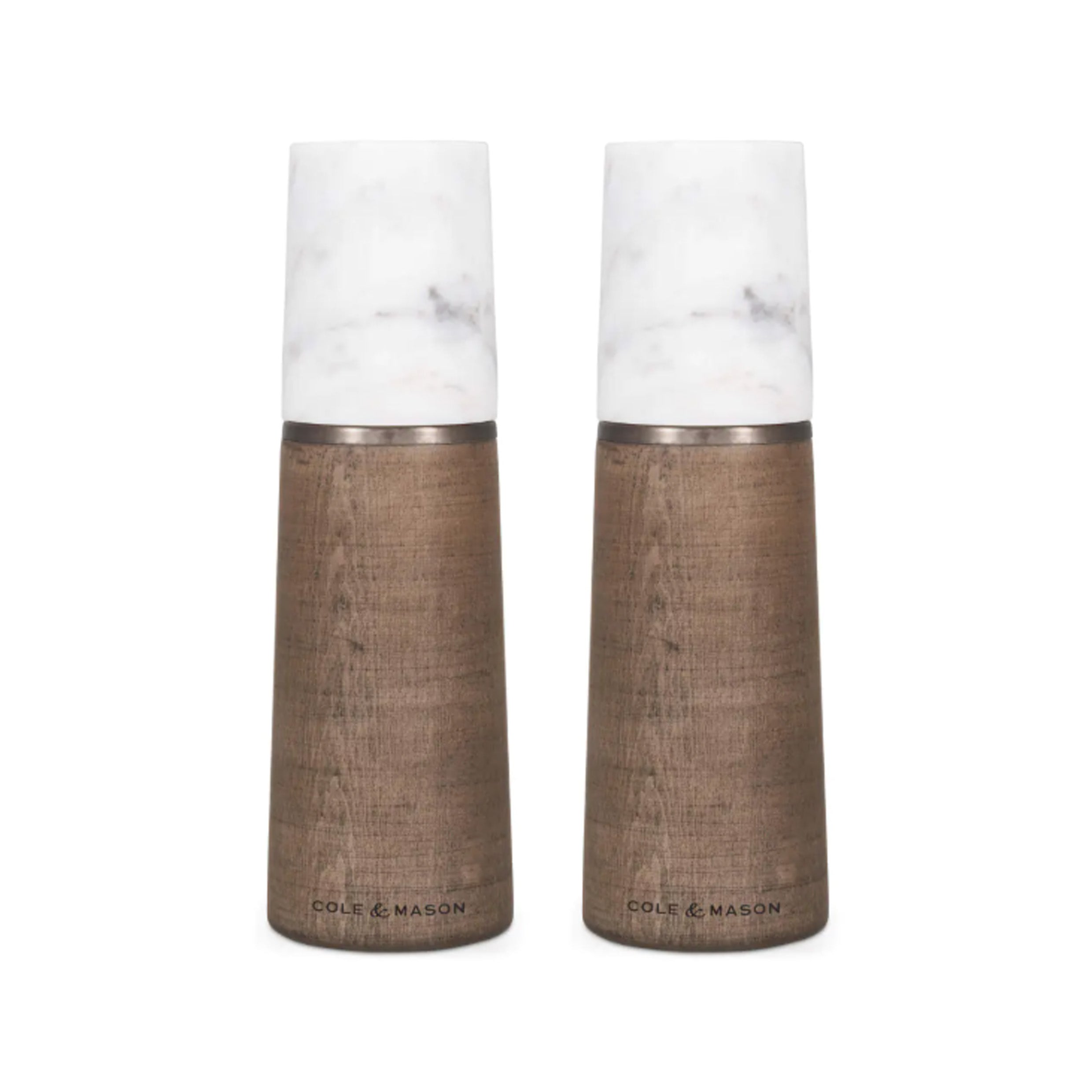 Cole & Mason Marlow Marble Top Salt & Pepper Mill RRP £55 Our Price £25
