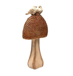 Country Living 2 Birds On A Mushroom Ornament RRP £30 Our Price £10