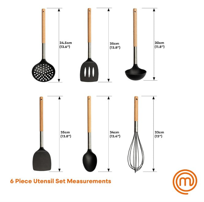 MasterChef 6 Piece Utensil Set RRP £30 Our Price £11.95