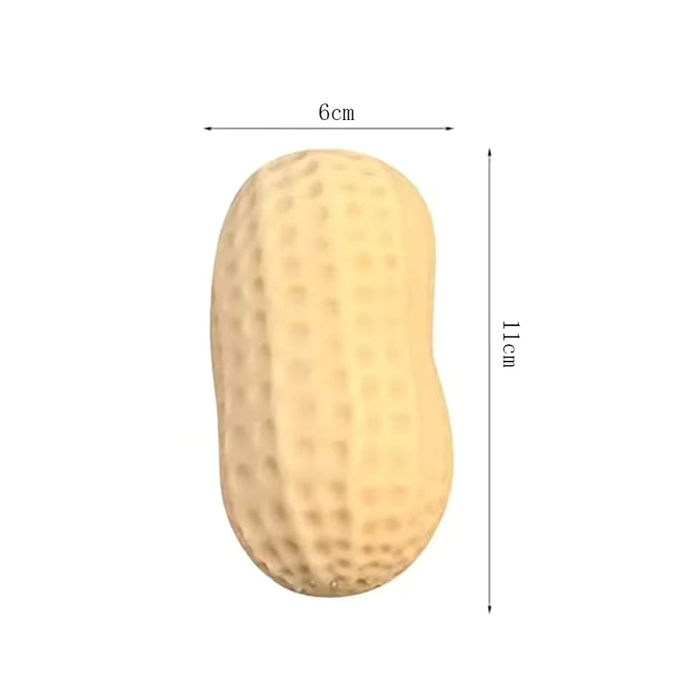 Peanut Squishy (Realistic Nut Texture Squeeze with Action)