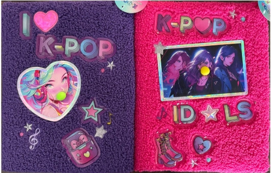 K-POP Fluffy Sketch Book