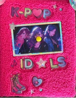 K-POP Fluffy Sketch Book