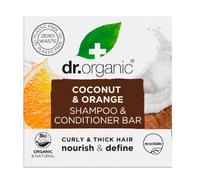 Dr Organic Coconut & Orange Shampoo and Conditioner Bar