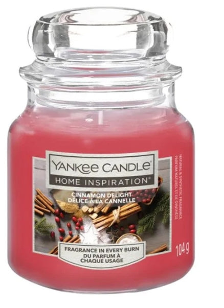 Yankee Candle- Home Insperation- Cinnamon Delight 104g RRP £10 our price £3.00
