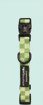 PAWSOME PAWS BOUTIQUE GREEN CHECKED DOG SET