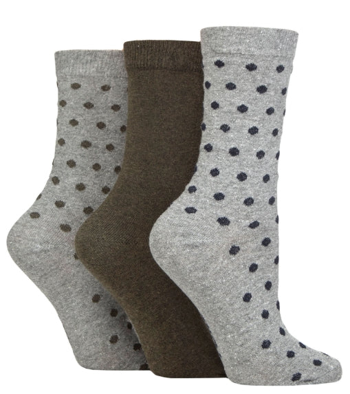 SOCKSHOP TORE 3 PAIRS  WOMENS CREW CUT SOCKS