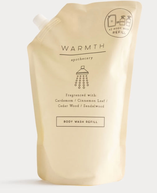 M&S Apothecary WARMTH body wash refill 1000ml