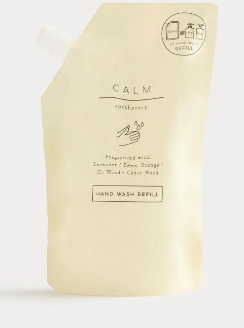 M&S Apothecary CALM hand wash refill