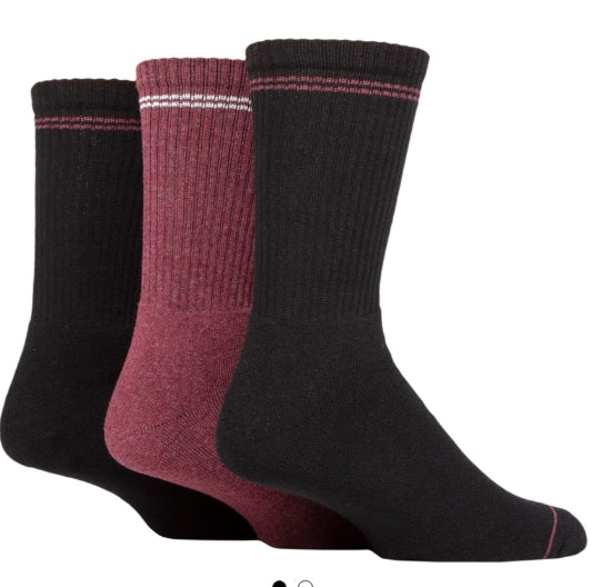 SOCKSHOP TORE MENS SPORT CREW SOCKS 3 PAIRS