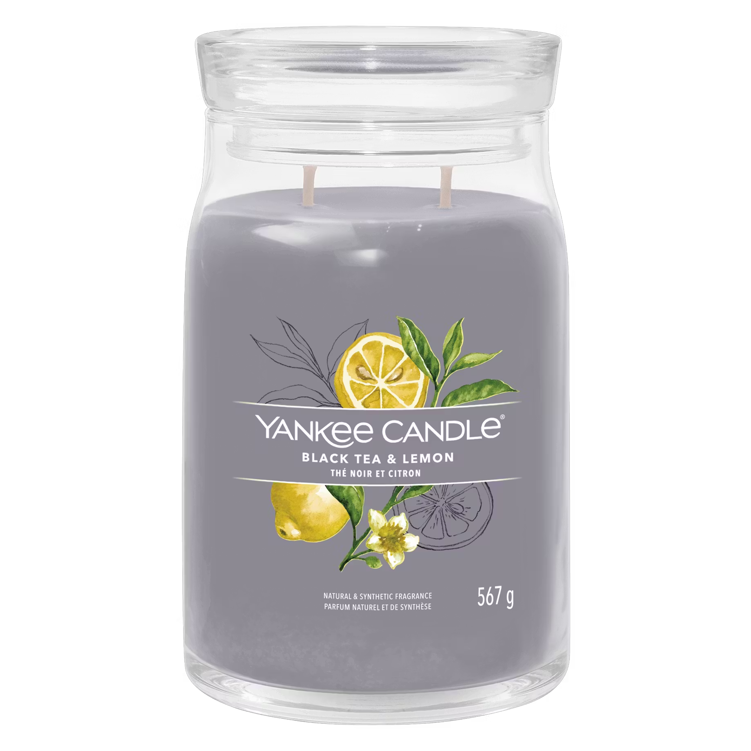 Signature Yankee Candle – Black Tea & Lemon The Morel Edition 567g RRP £29.99 our price £15