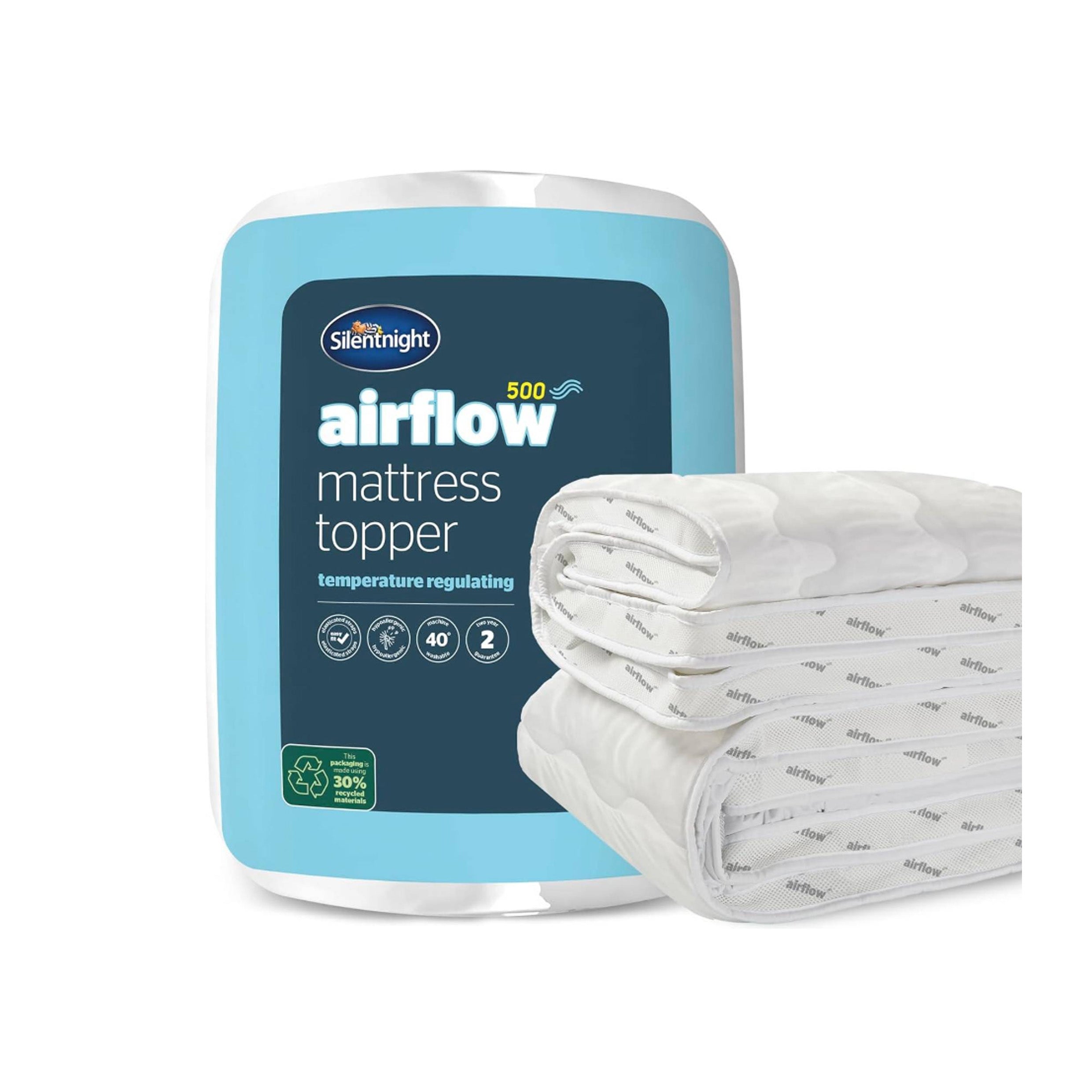 Silentnight TopperAirflow 500 Single Mattress RRP £30 Our Price £15