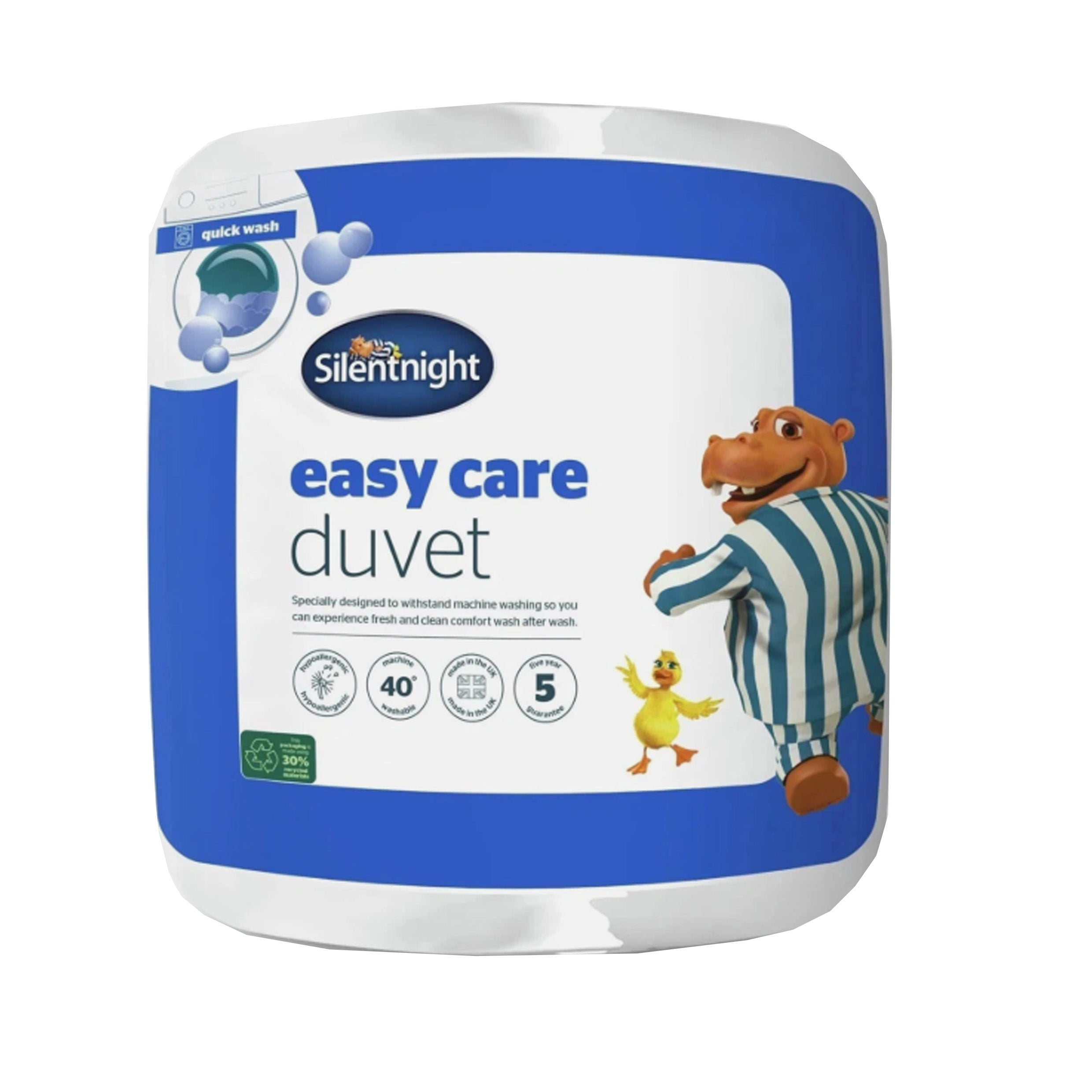 Silentnight Easy Care 10.5 Tog Single Duvet RRP £26.99 Our Price £12