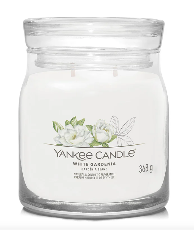 Signature Yankee Candle – Clean Cotton Medium 368g RRP £24.99 our price £12