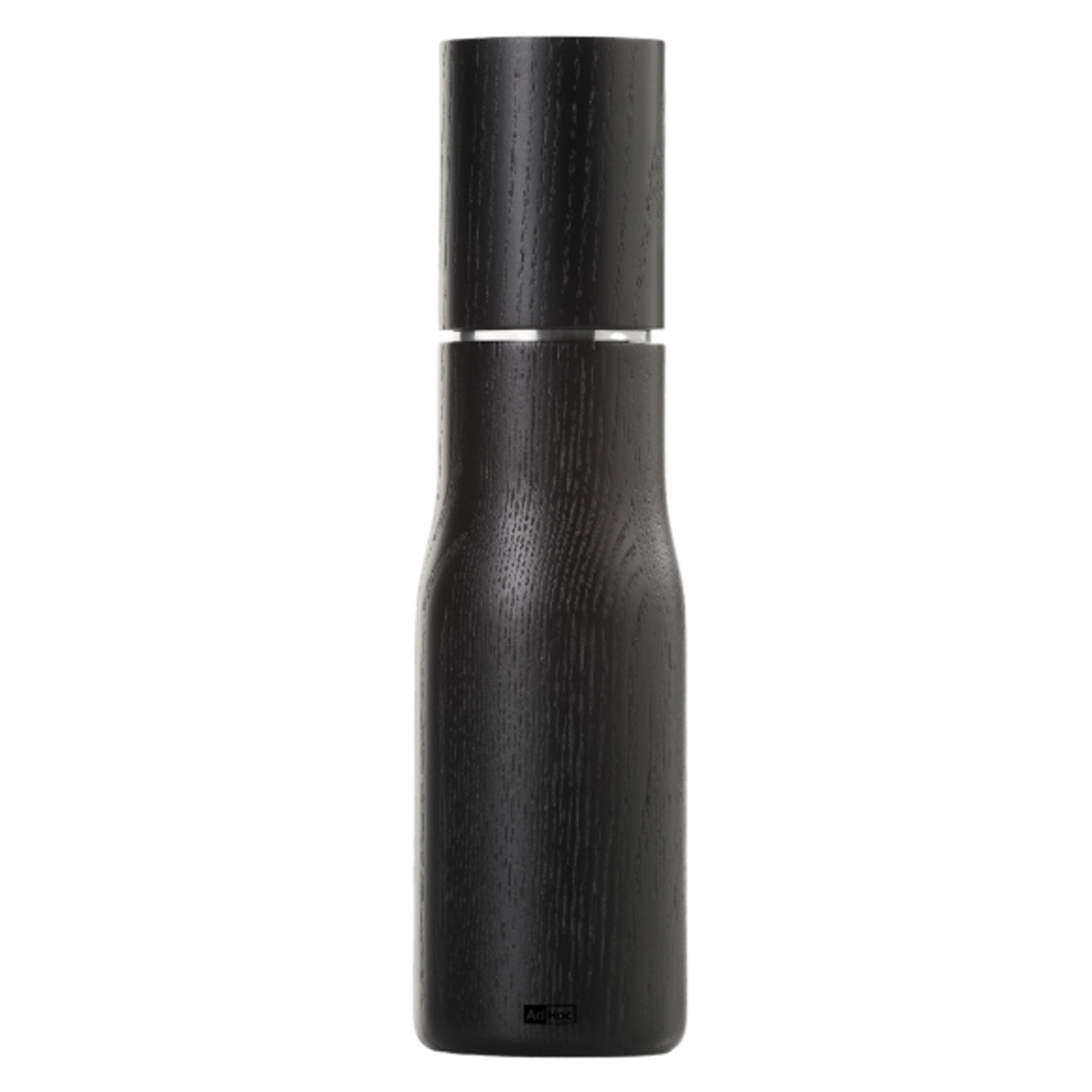 AdHoc - Levo Ash Wood Black Salt/Pepper Mill Medium 21cm RRP £29.95 Our Price £9.95