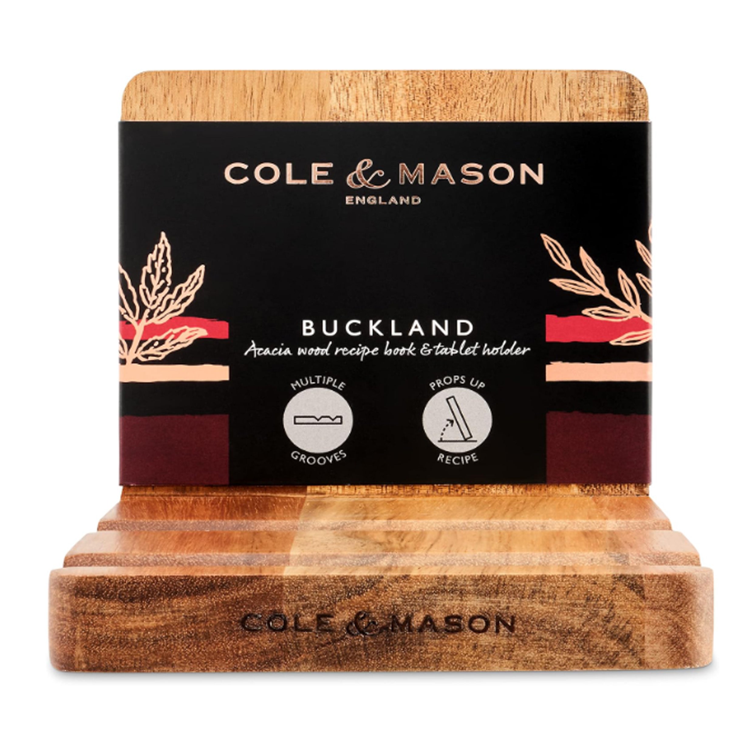 Cole & Mason - Buckland Recipie Book Holder RRP £15.95 Our Price £4