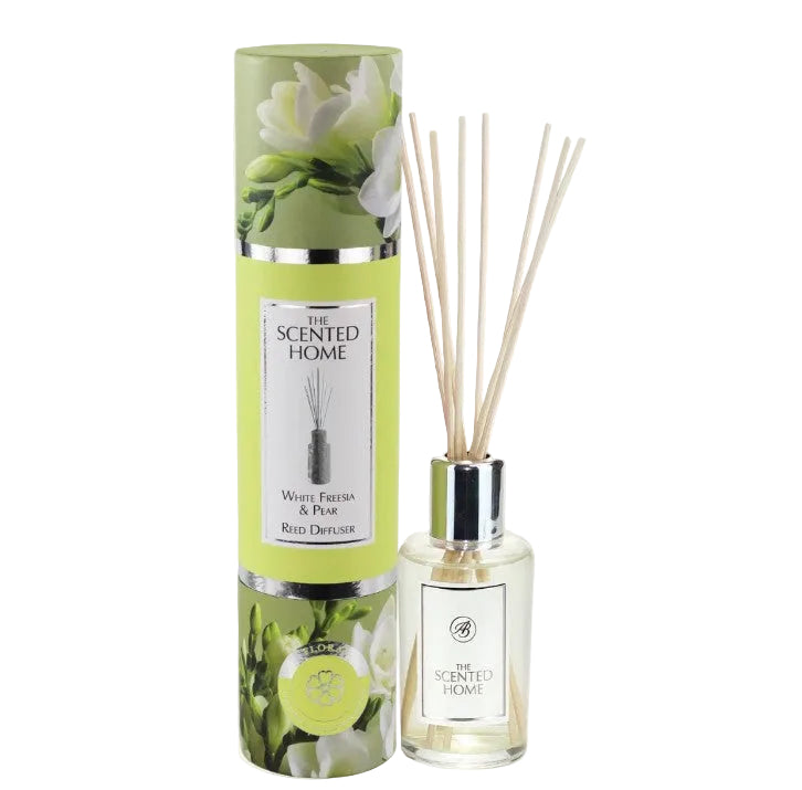 The Scented Home White Freesia & Pear Reed Diffuser RRP £18 Our Price £6