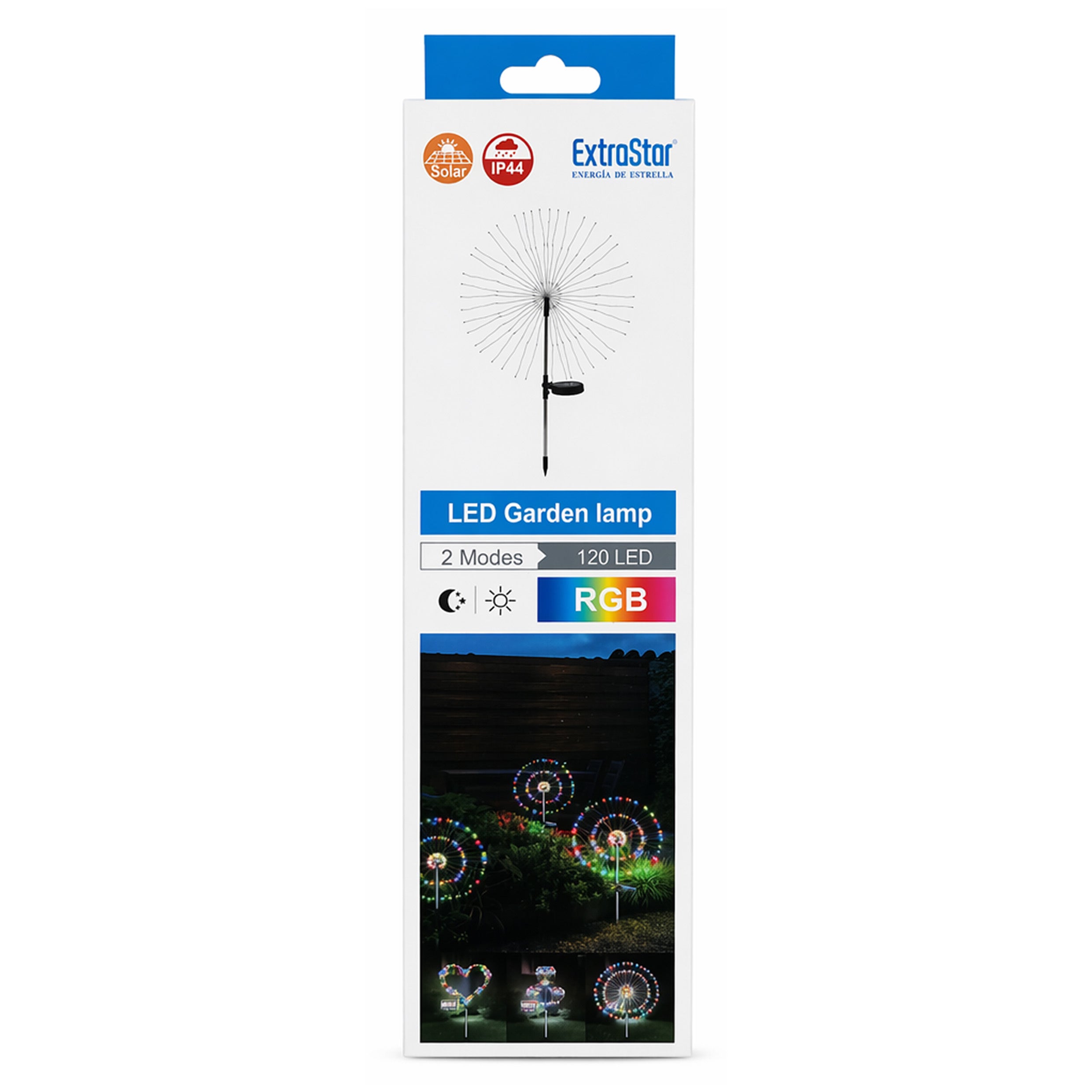ExtraStar - Solar LED Garden Firework Lights 3 Varients RRP £7.99 Our Price £3