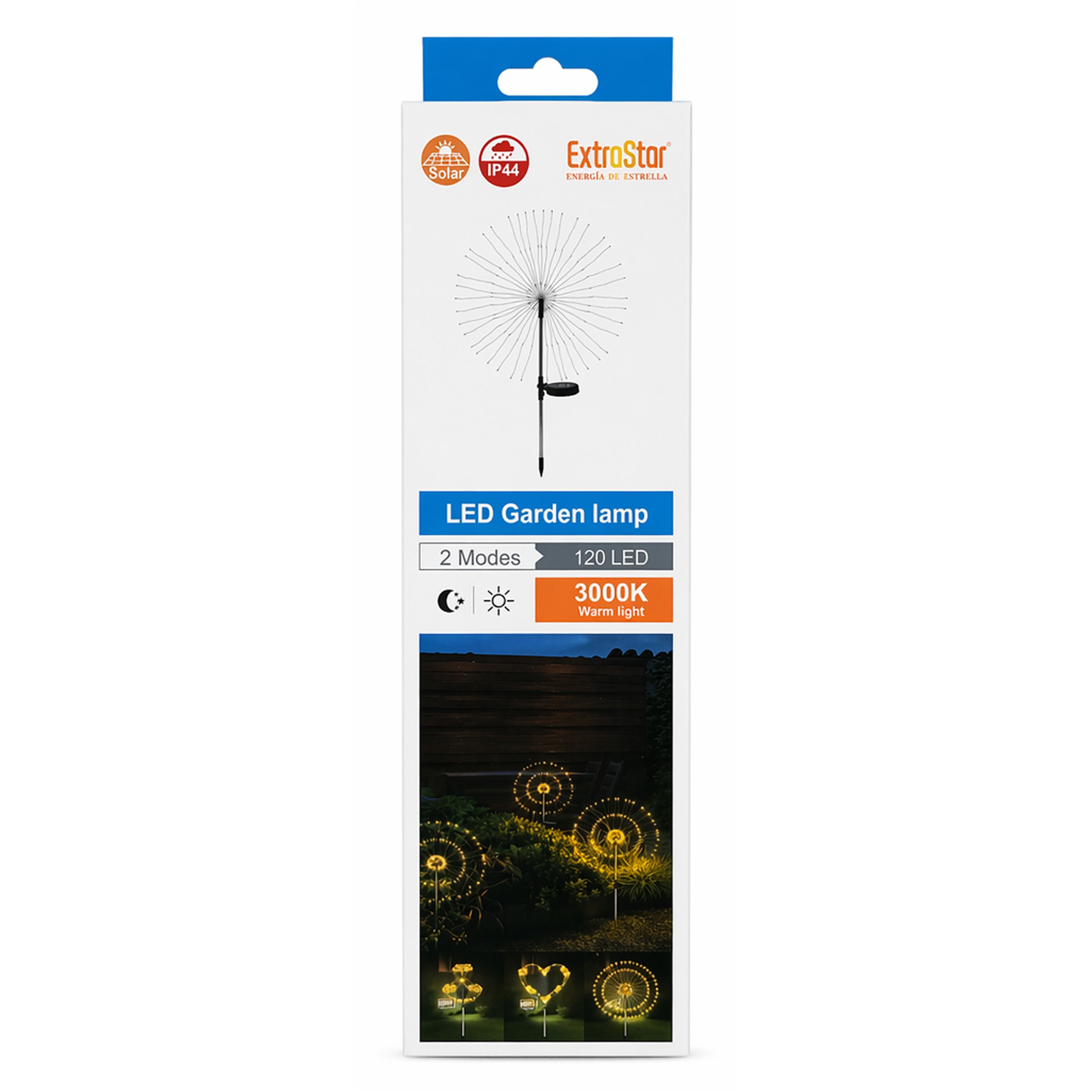 ExtraStar - Solar LED Garden Firework Lights 3 Varients RRP £7.99 Our Price £3