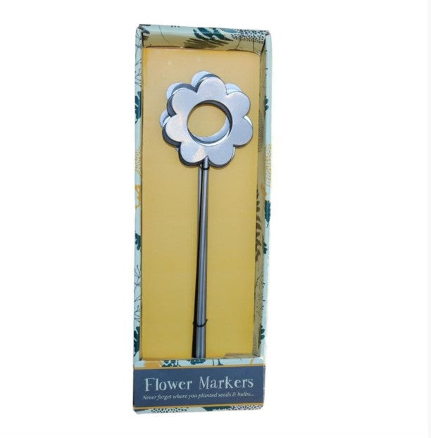 Heratige Metal Flower Markers 5 Pack RRP £15 Our Price £4