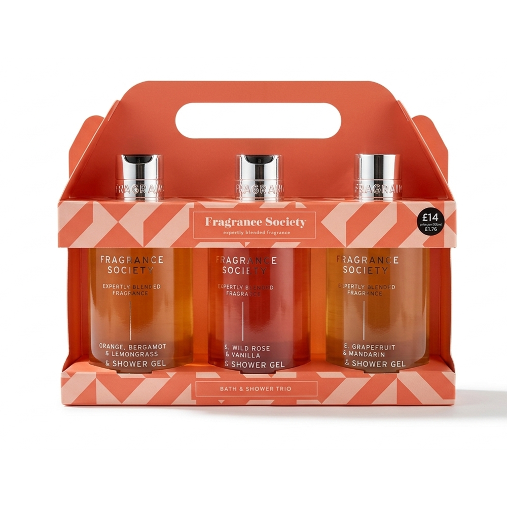 Bath & Shower Gel Trio | Fragrance Society | M&S