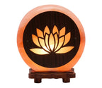 Hestia Himalayan Rock Salt Lamp Lotus Flower RRP £40 Our Price £12