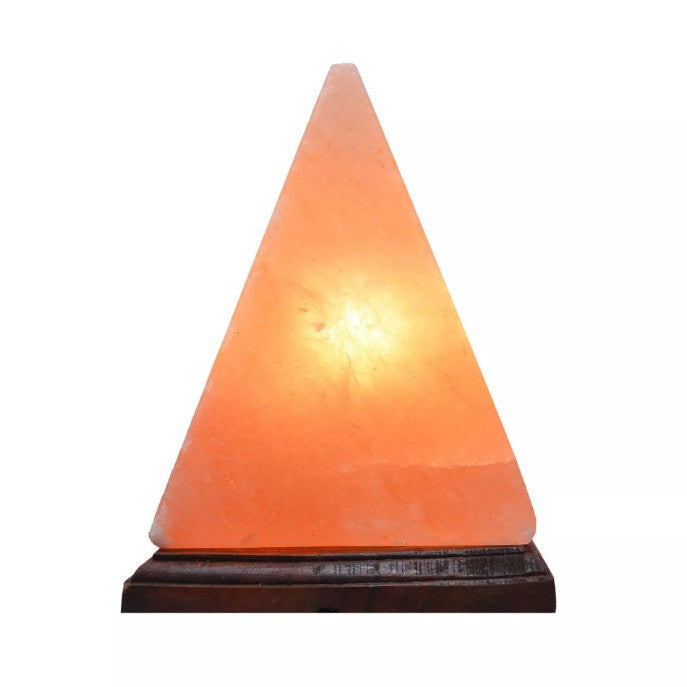 Hestia Himalayan Rock Salt Lamp Pyramid RRP £35 Our Price £12
