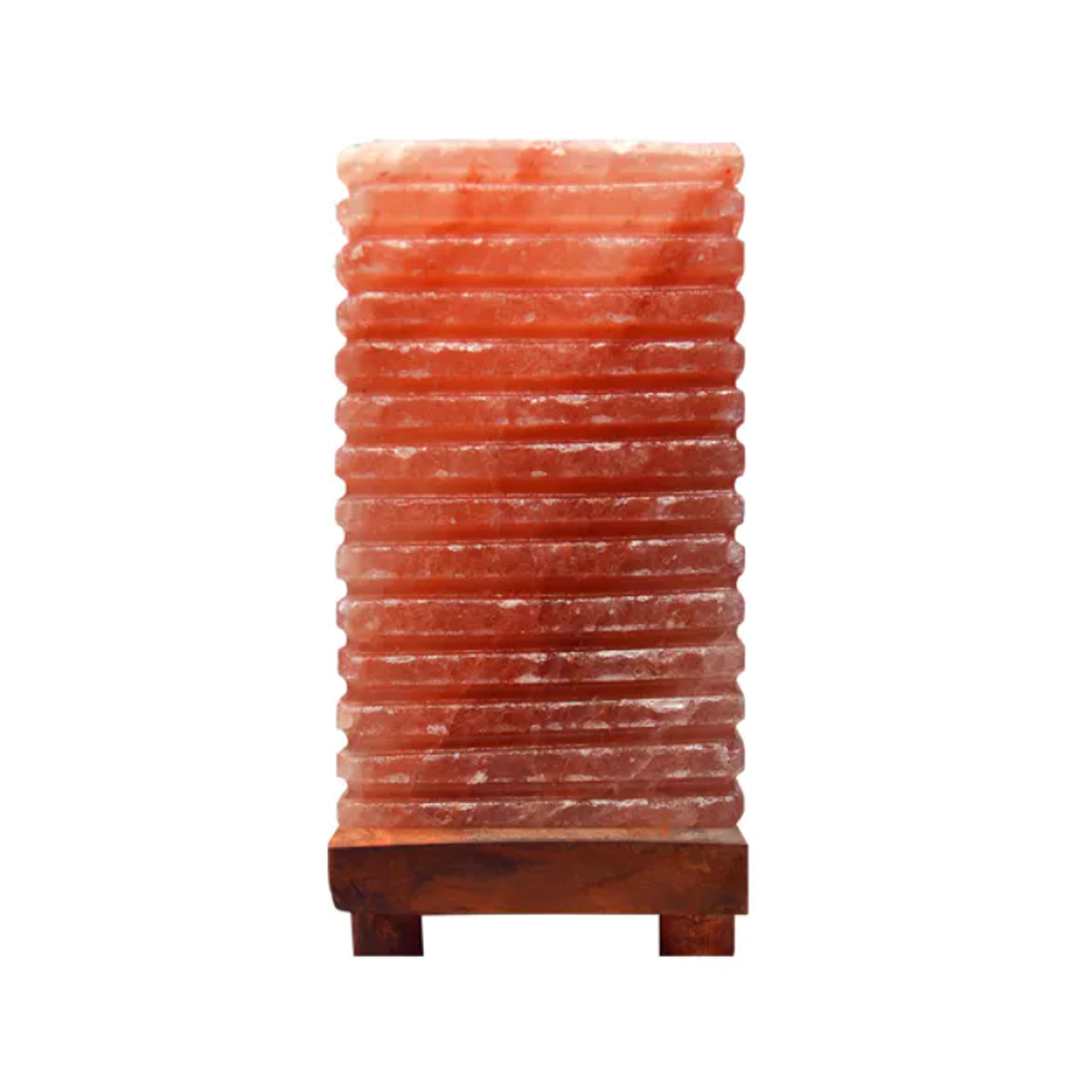 Hestia Himalayan Rock Salt Lamp Square RRP £35 Our Price £12