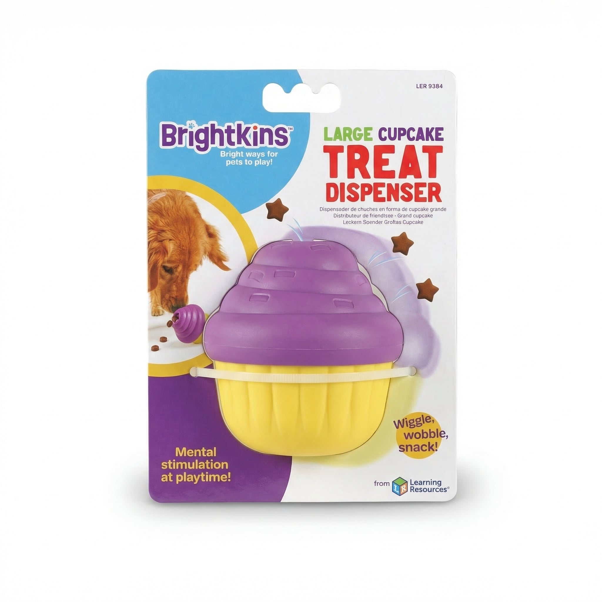 Brightkins Large Cupcake Treat Dispenser – Interactive Dog Enrichment Toy RRP £9 Our Price £3