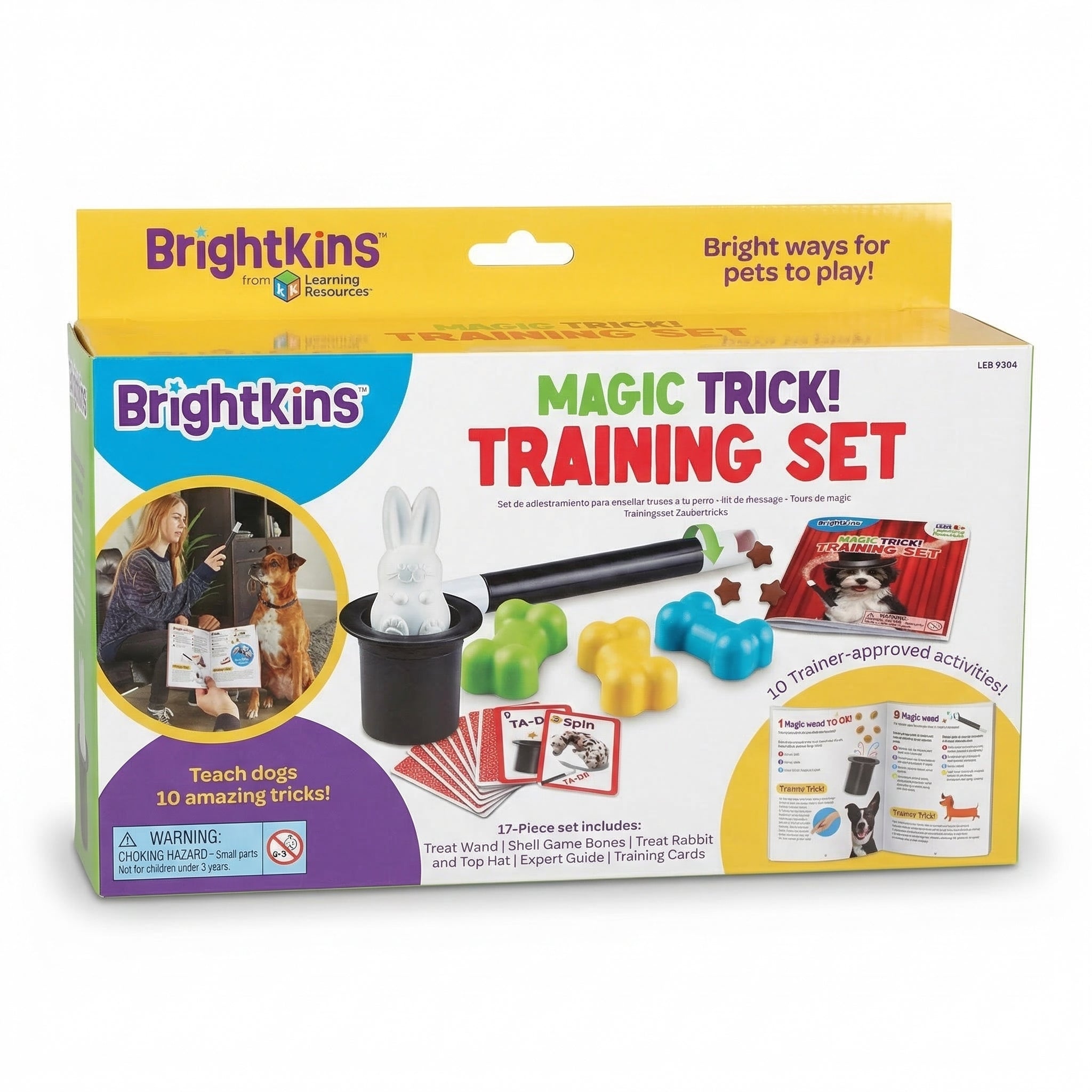 Brightkins Magic Trick! Training Set – Interactive Dog Training & Enrichment Kit RRP £17 Our Price £5