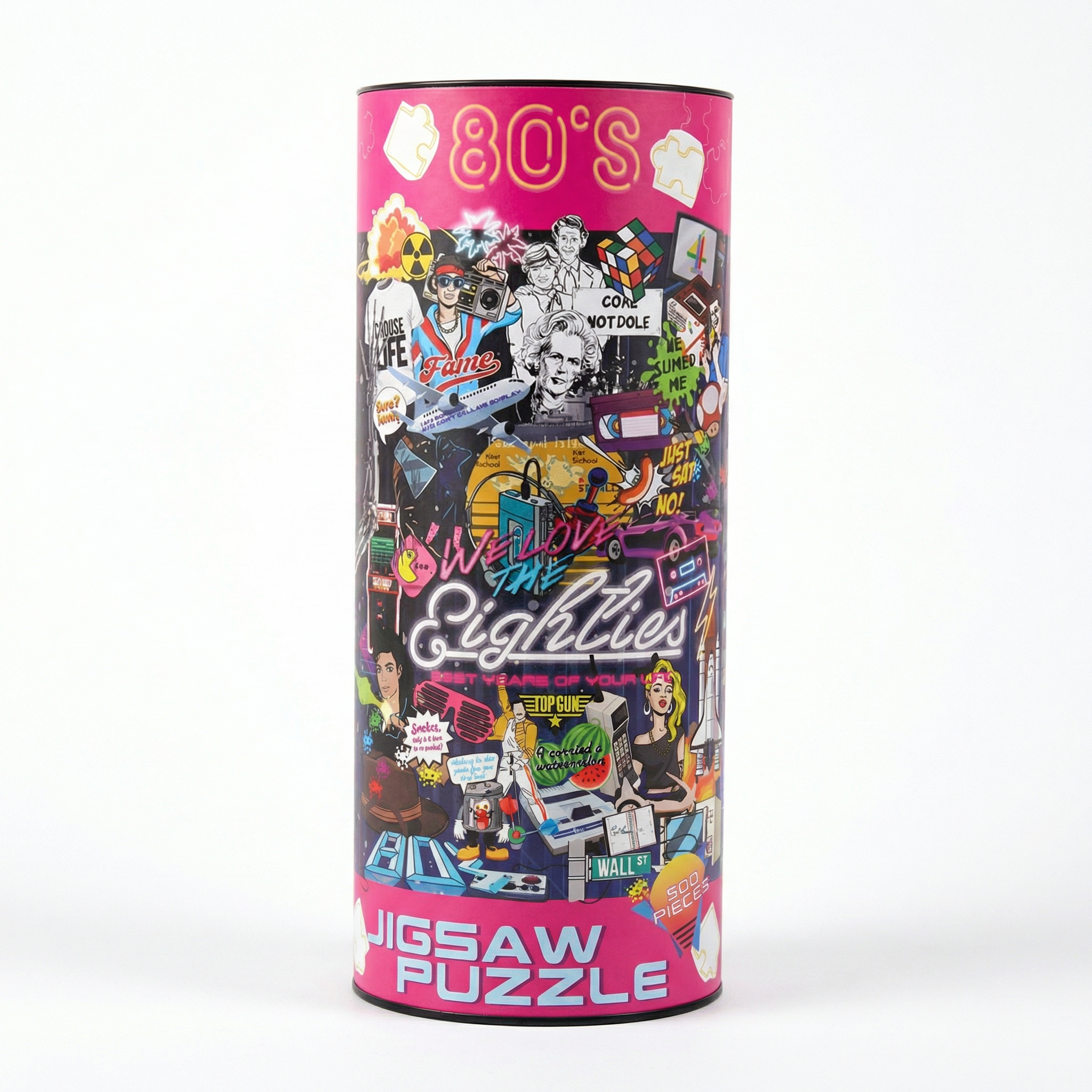 80's Retro Jigsaw Puzzle – Pop Culture Collector’s Edition RRP £20 Our Price £5