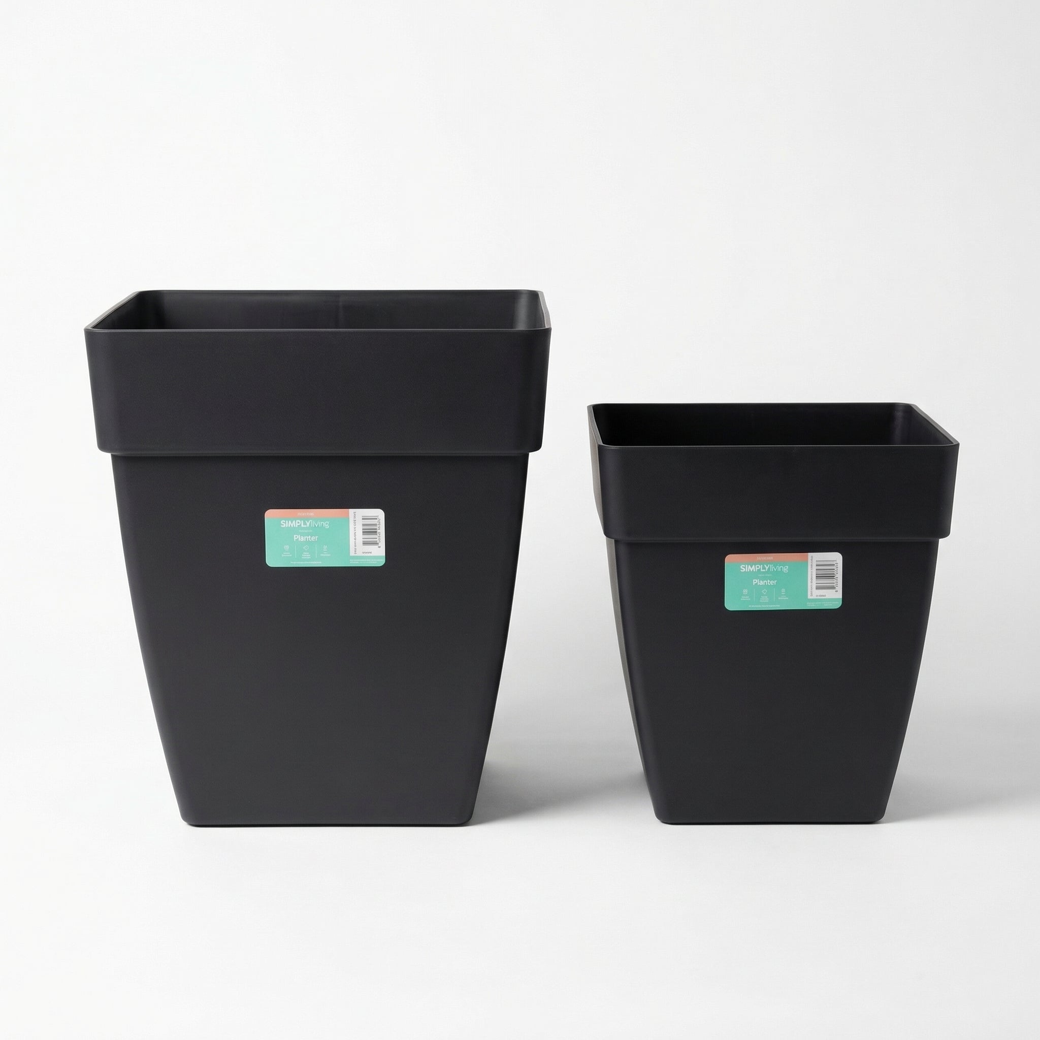 SIMPLYliving Plastic Planter Set – 40 cm & 25 cm Top Deal !!