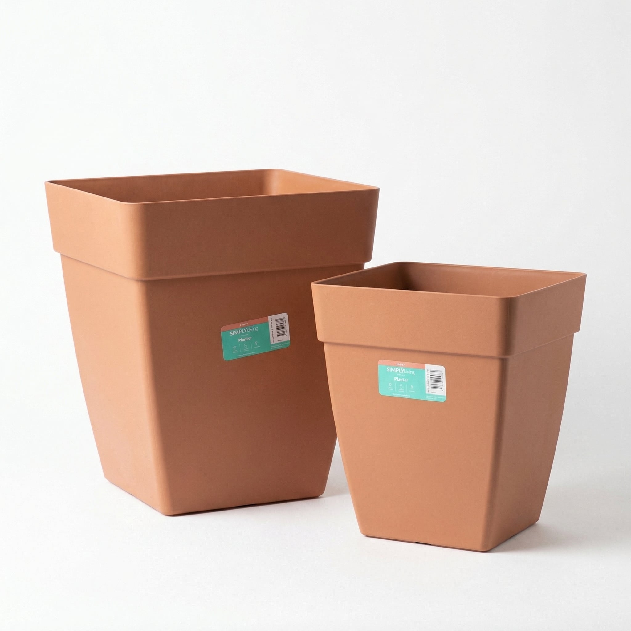 SIMPLYliving Plastic Planter Set – 40 cm & 25 cm Top Deal !!