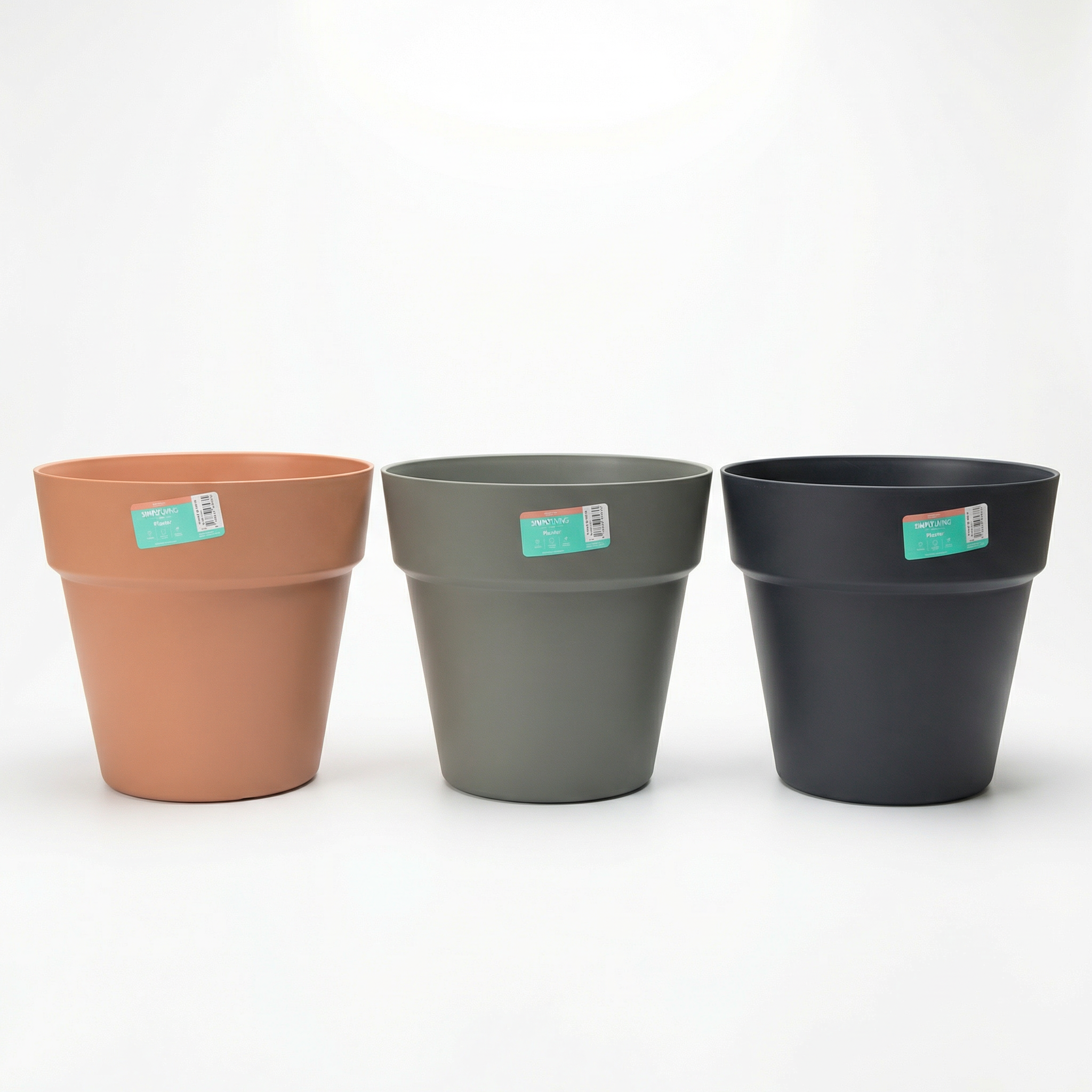 Simply living Large Plastic Planter Collection 40cm - RRP £8.95 Our Price £4 each