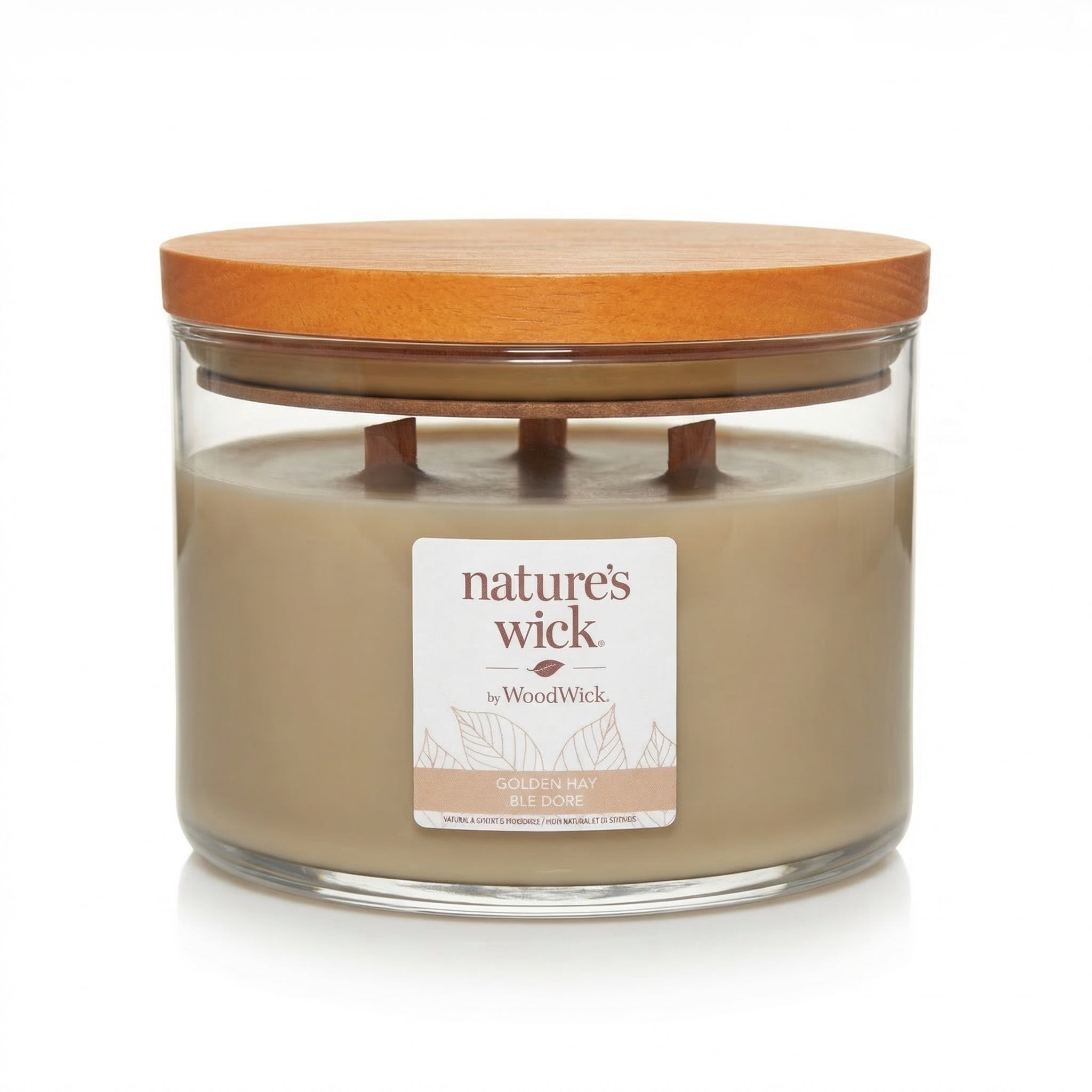 Nature’s Wick “Golden Hay” Scented Candle