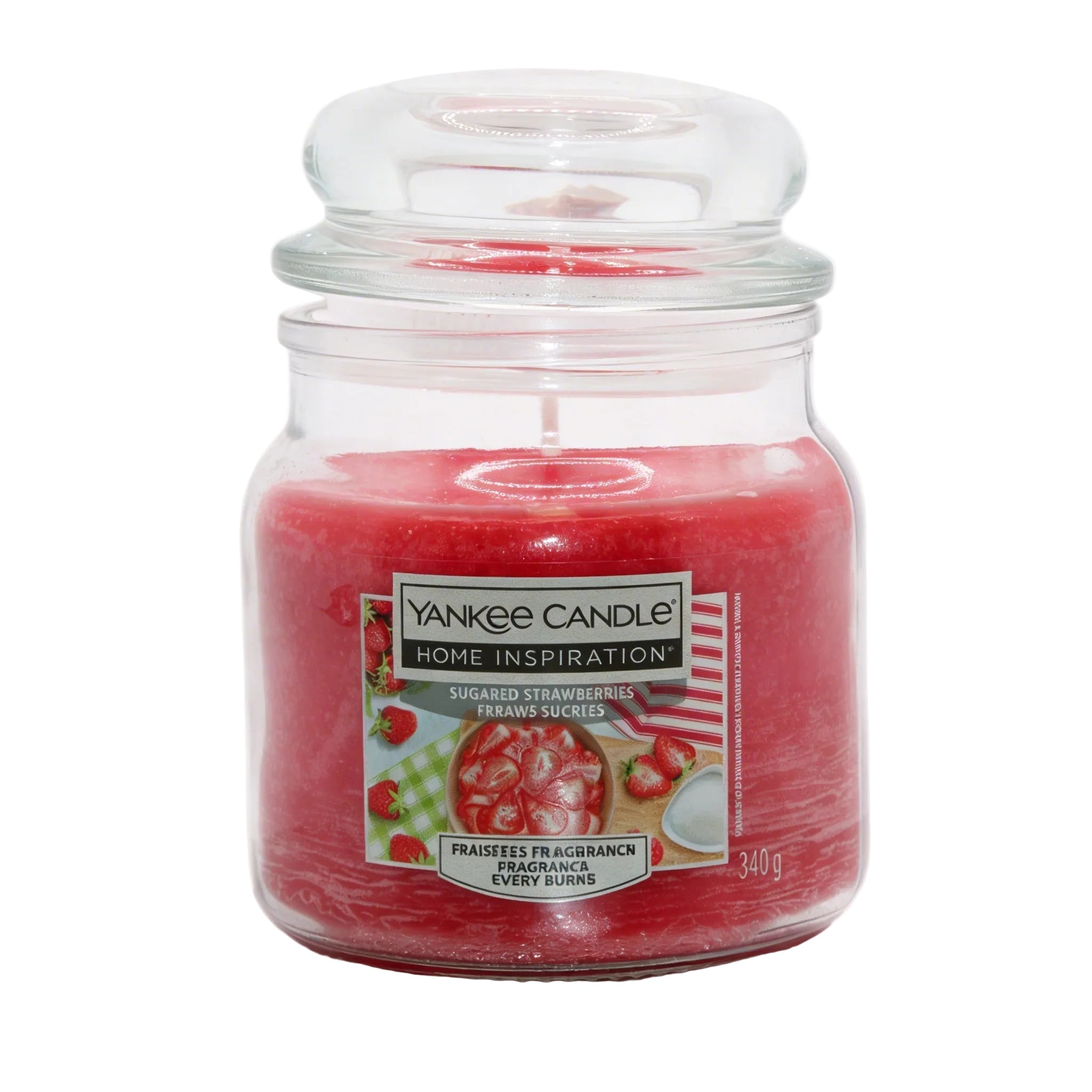 Yankee Candle – Home Inspiration “Sugared Strawberries” (340g) RRP £15 Our Price £8