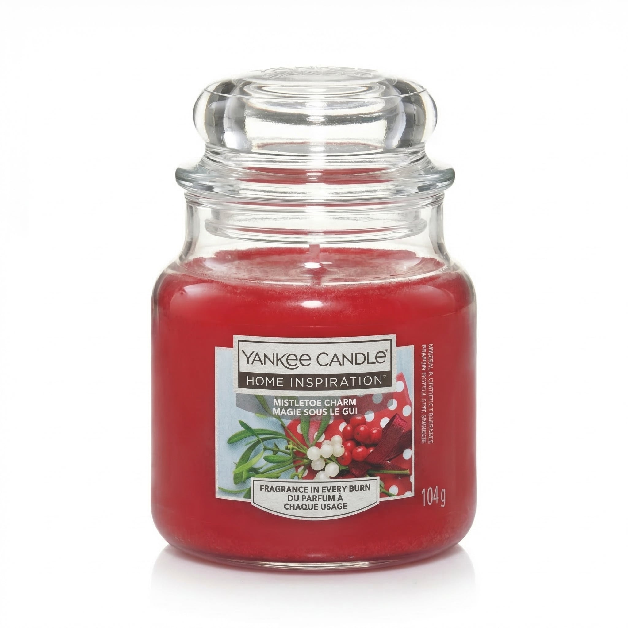 Yankee Candle – Home Inspiration - Mistletoe Charm 104g RRP £10 Our Price £3