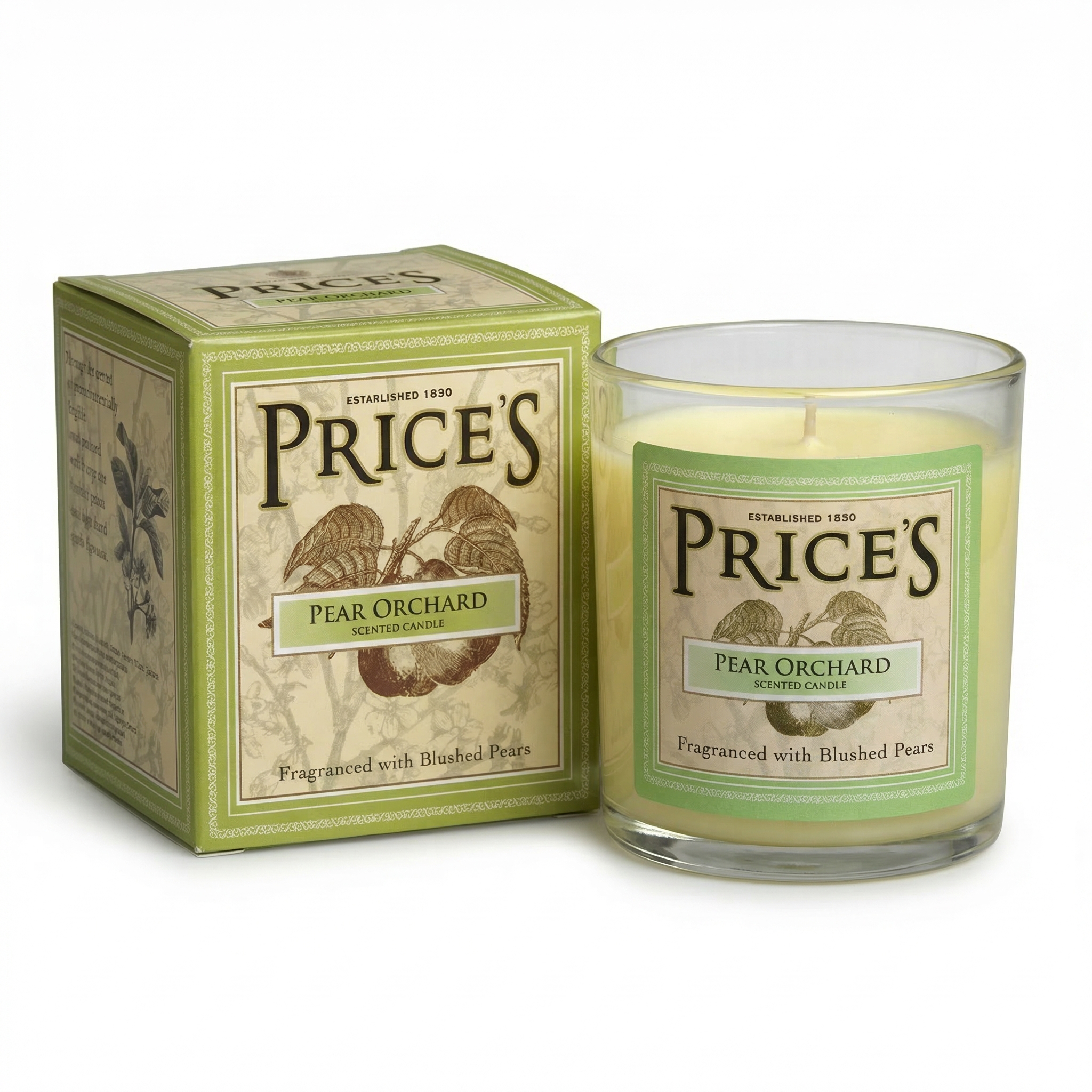 Price’s Pear Orchard Scented Candle RRP £5.99 Our Price £3