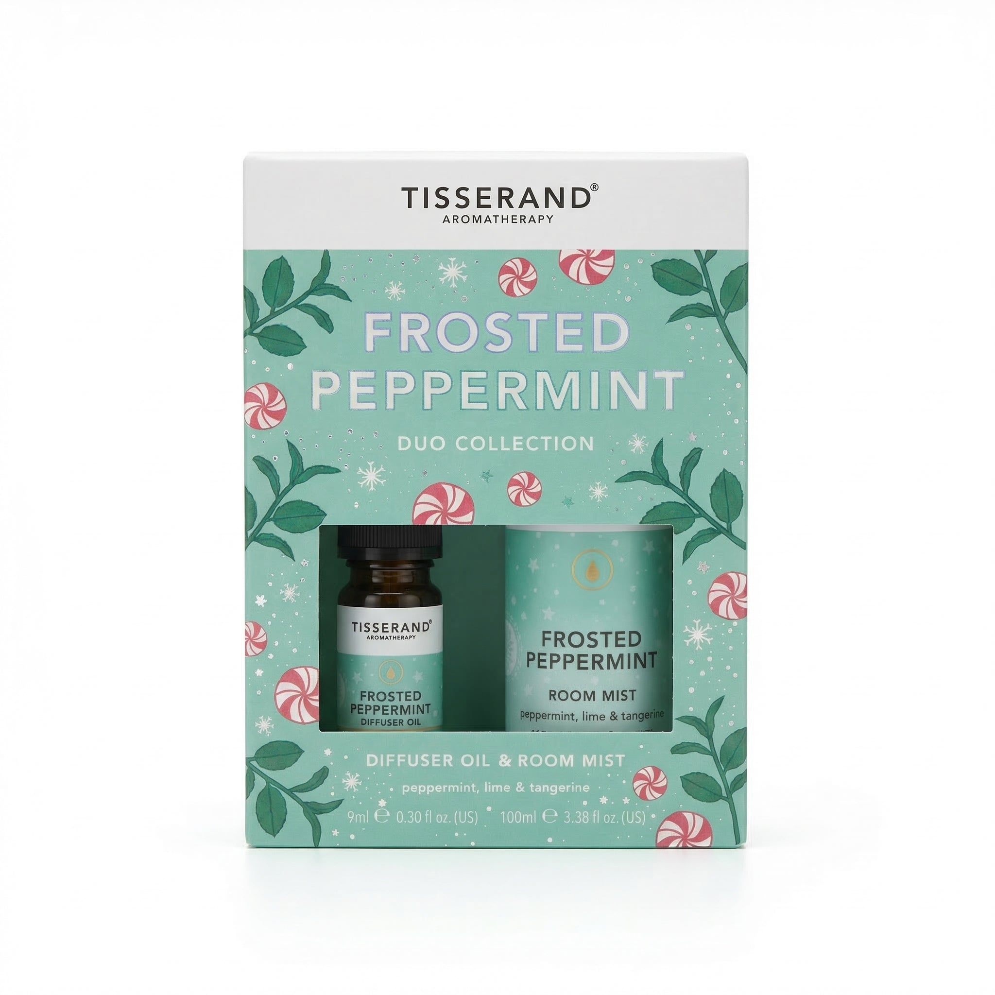 Holland & Barret Tisserand Aromatherapy – Frosted Peppermint Duo Collect Set RRP £18 Our Price £4