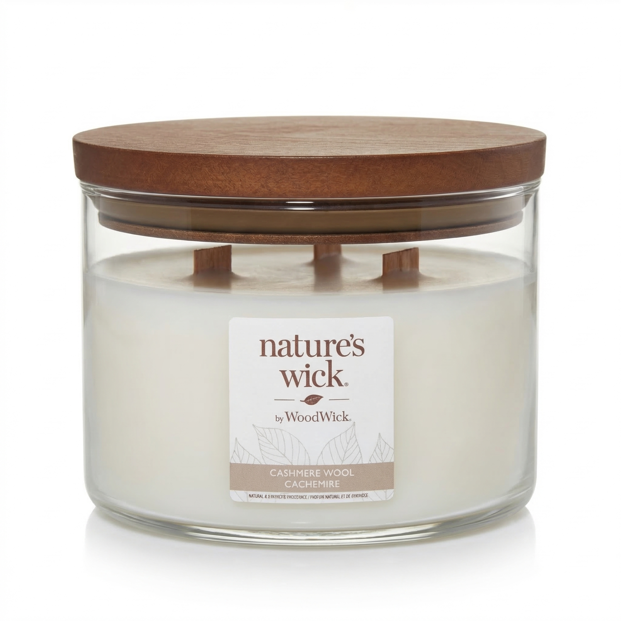 Nature’s Wick by WoodWick – Cashmere Wool Candle433g RRP £24.95 Our Price £10