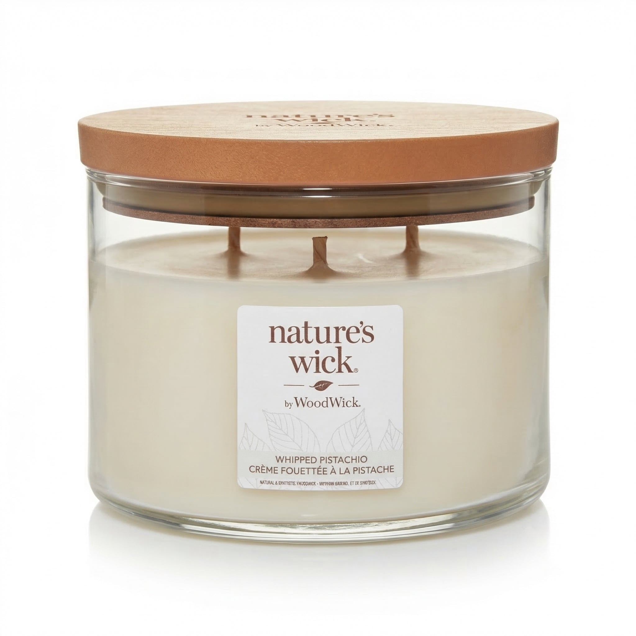 Nature’s Wick by WoodWick Whipped Pistachio Candle433g RRP £24.95 Our Price £10