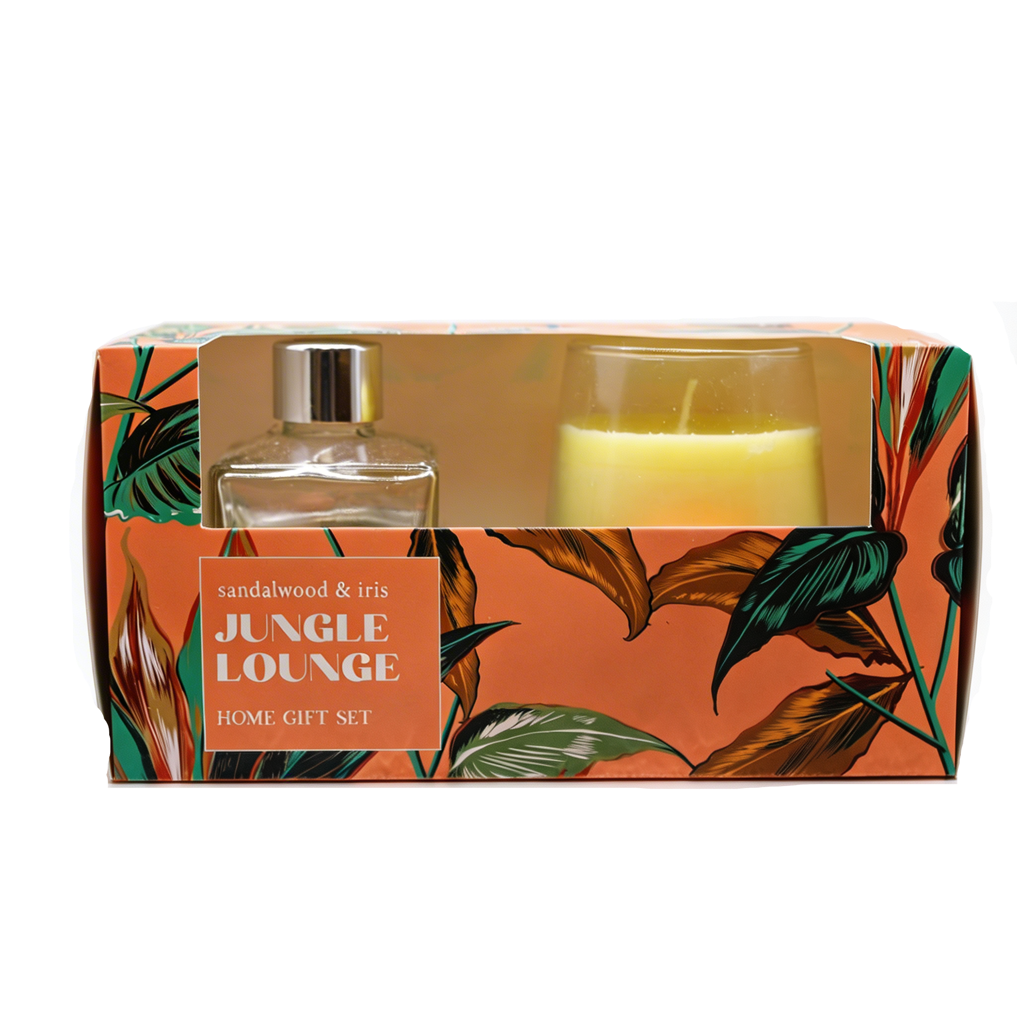 Jungle Lounge – Sandalwood & Iris Home Gift Set RRP £24.95 Our Price £6