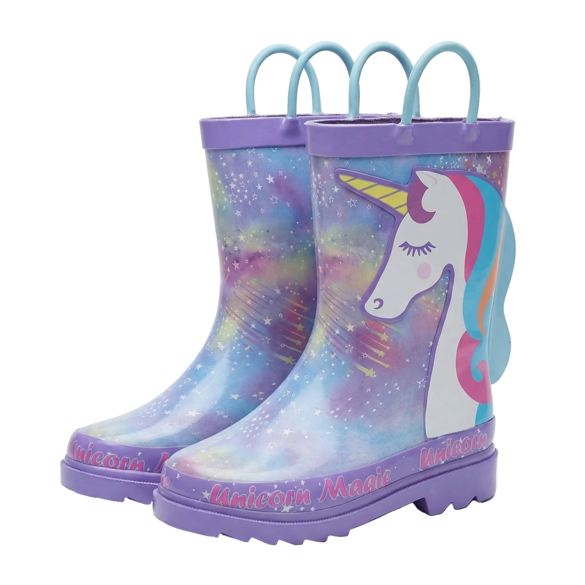 Chain store Nut Meg Unicorn Magic Kids’ Rain Boots Sizes 5,6,7,8,9,10,12 RRP £11 Our Price £4