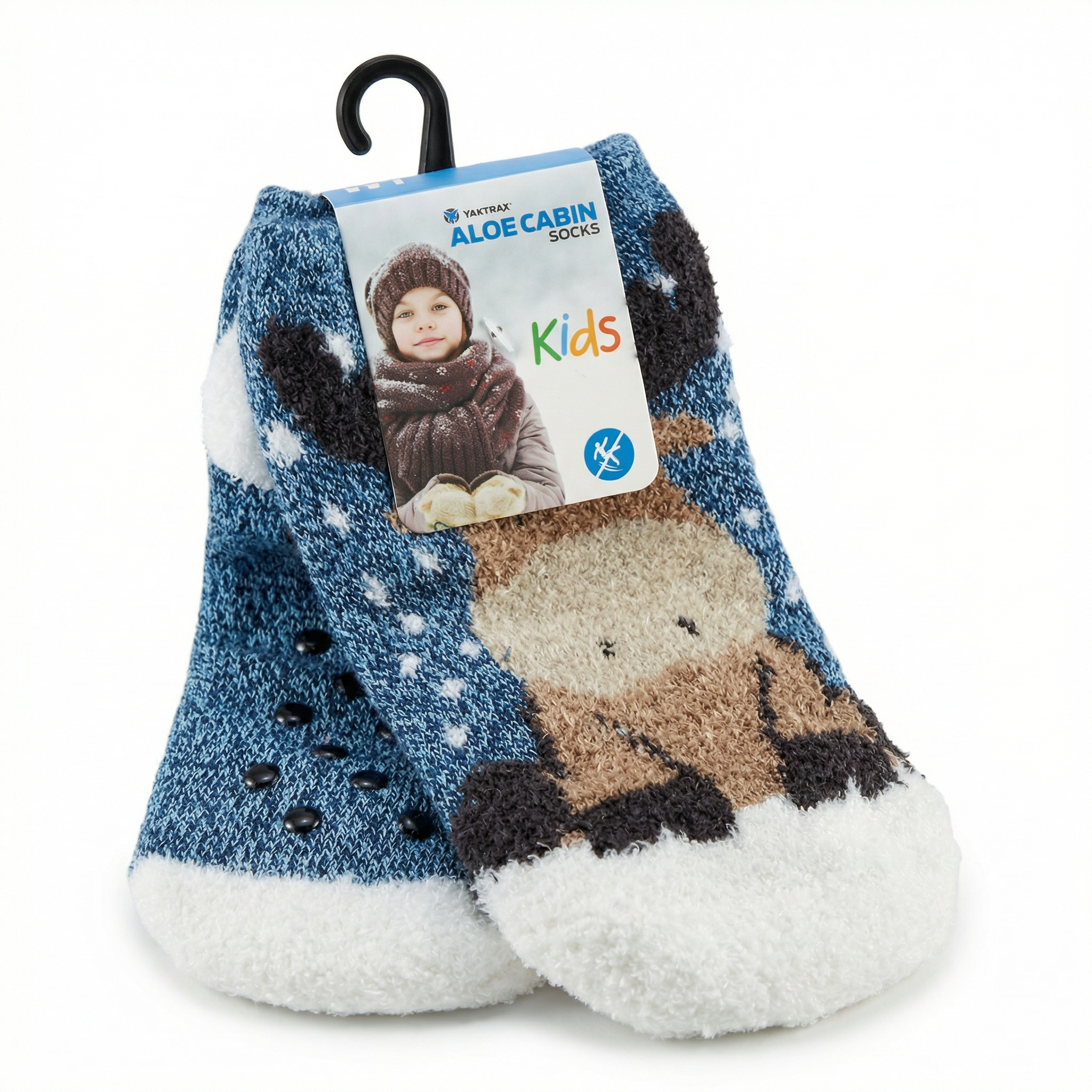 YakTrax Kids Aloe Cabin Socks – Soft, Warm & Aloe RRP £8.95 Our Price £2