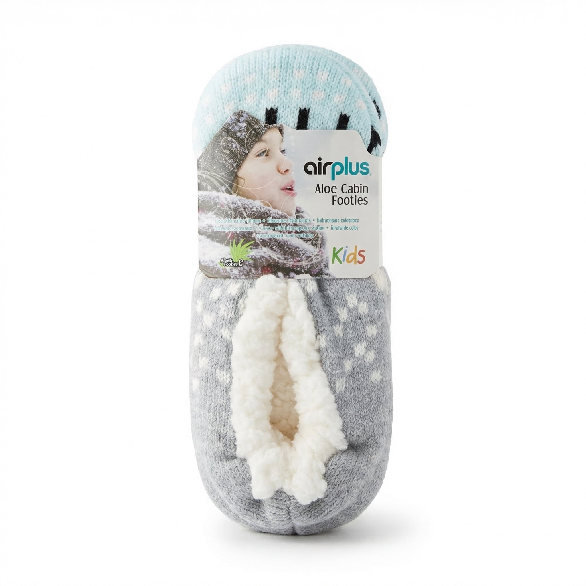 Airplus Kids Aloe Cabin Footies – Warm, Soft & Aloe‑Infused Comfort RRP £8.95 Our Price £2