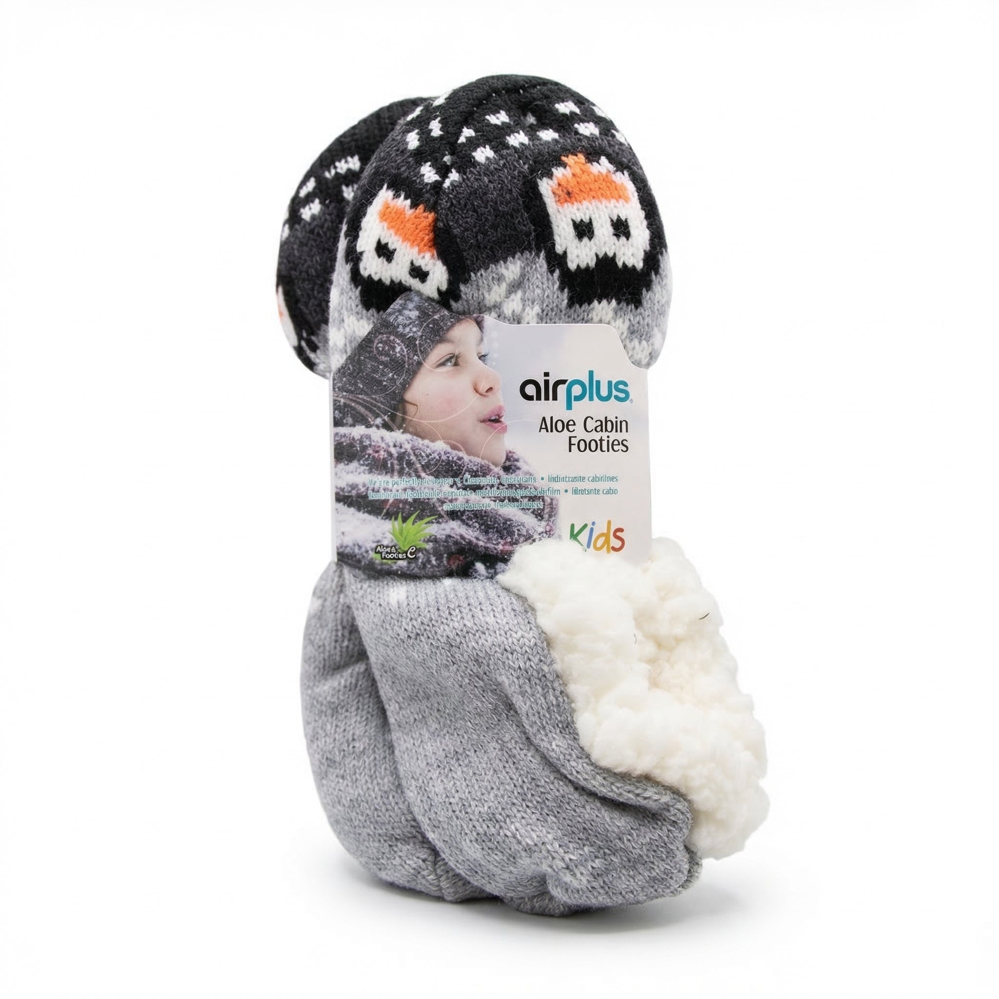 Airplus Kids Aloe Cabin Footies – Warm, Soft & Aloe‑Infused Comfort RRP £8.95 Our Price £2