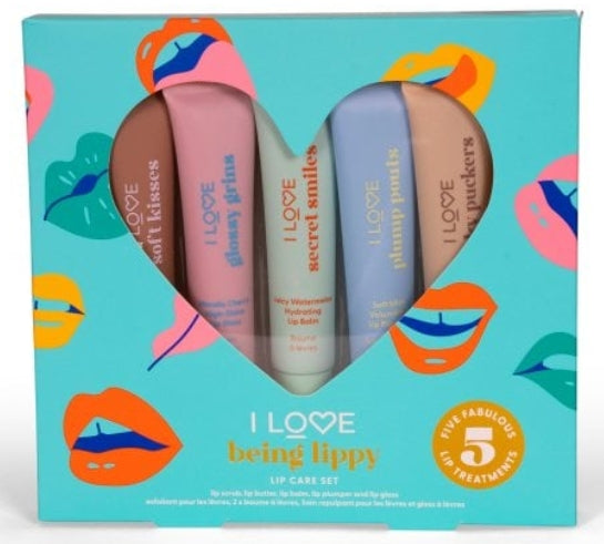 I LOVE BEING LIPPY  LIP CARE SET