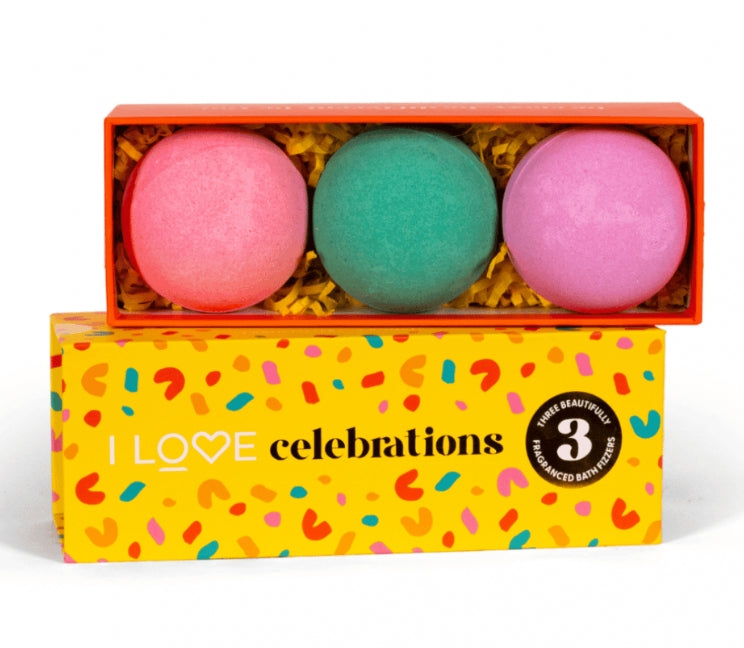 I Love Celebrations Bath Fizzers